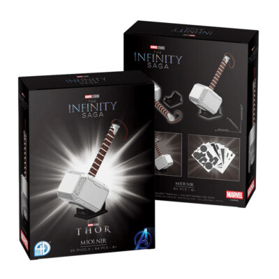 Thor Hammer - Mjolnir The Infinity Saga Paper Model Kit Marvel Studios