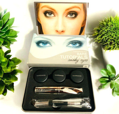 bareMinerals Bare Tutorials: Smoky Eyes Set: Eyecolor, Eyeliner, Mascara, Brush