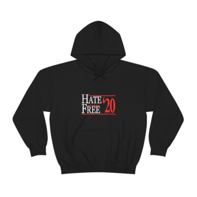 Hate Free 2020 Unisex Heavy Blend™ Hooded Sweatshirt Hoodie