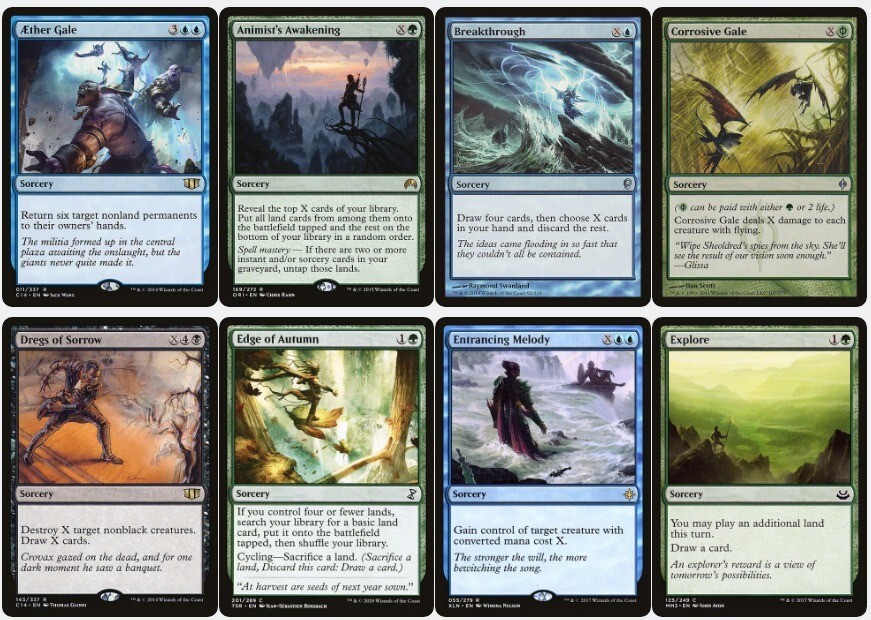 Zaxara Hydra Tribal X Spells Deck Commander/EDH MTG Magic The