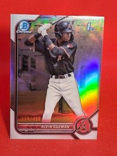 Alvin Guzman SP 1st 2022 Bowman Chrome True Refractor /499 Diamondbacks BCP-18