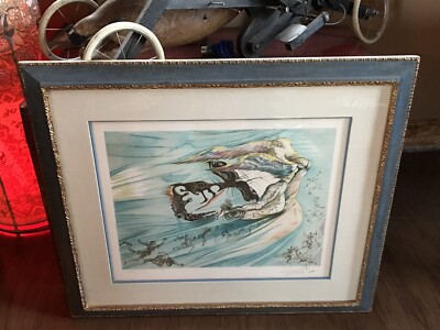 Salvador Dali Signed ARTIST PROOF 