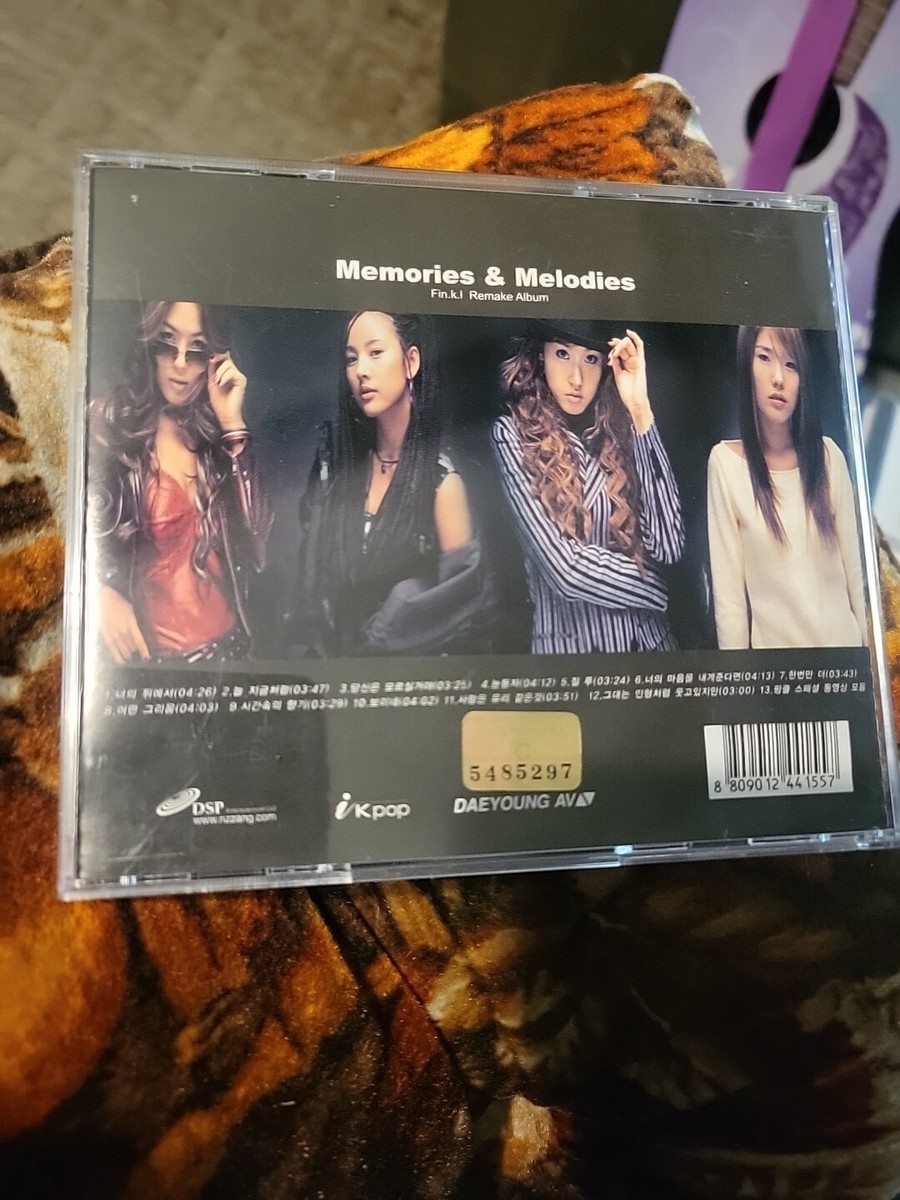 Fin.k.l - Remake Album Memories & Melodies CD 2001 DSP K-pop | eBay