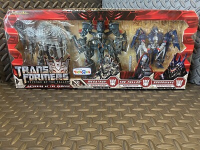 Transformers ROTF Gathering at the Nemesis ToysRus Exclusive Rare 3pc Set NEW