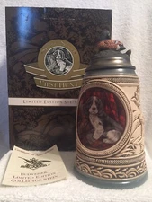 Anheuser Busch First Hunt Limited Edition Series Springer Spaniel Stein GM5