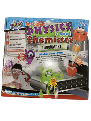 Wild Physics & Cool Chemistry Laboratory Science Kit, Gross And Slimy!