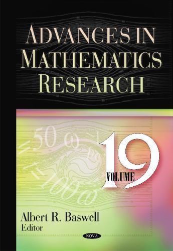 Advances in Mathematics Research Ser.: Advances in Mathematics Research ...