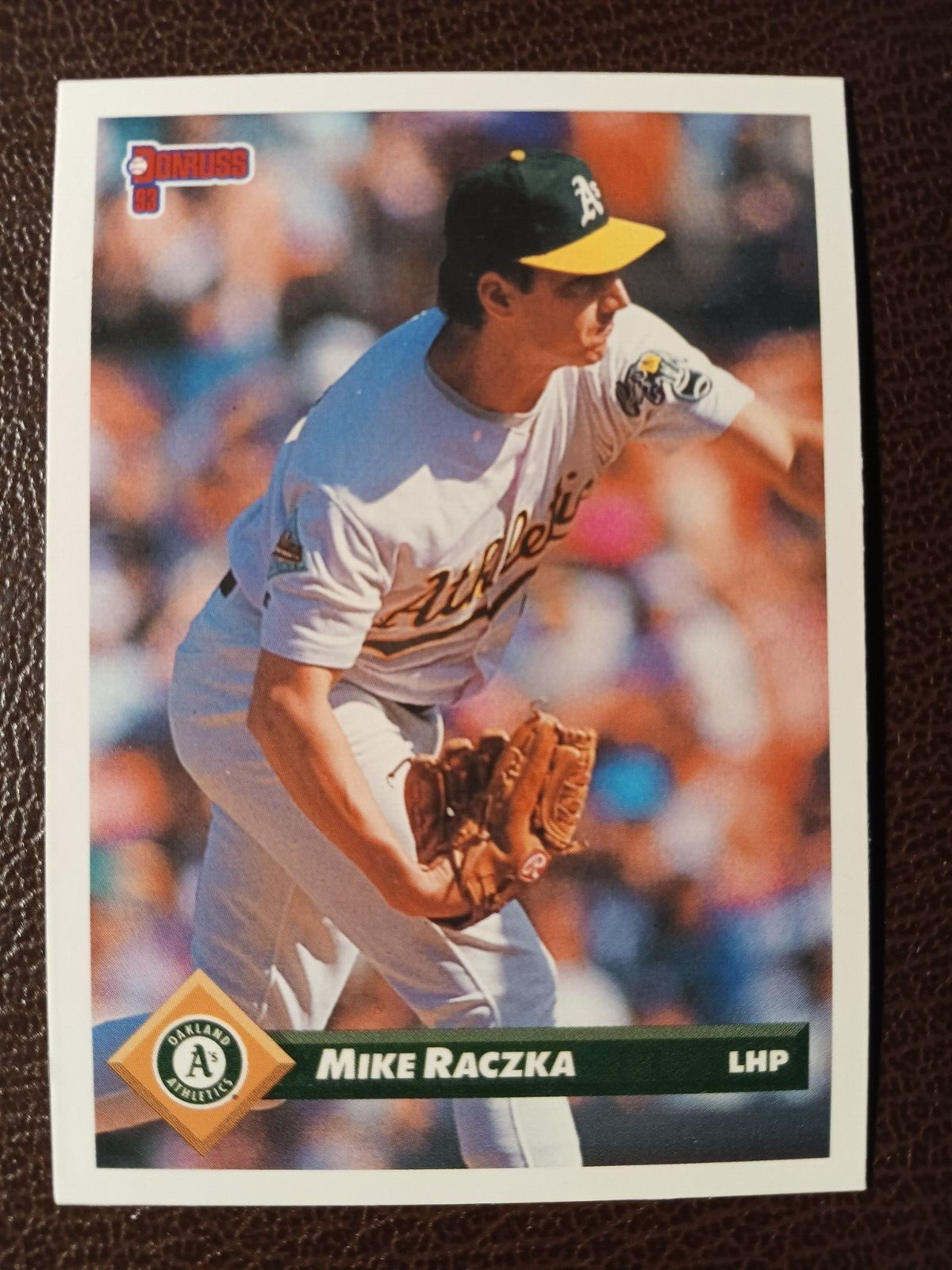 MIKE RACZKA OAKLAND A'S 1993 DONRUSS BASEBALL CARD #183 | eBay