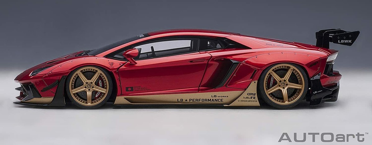 AUTOart 1/18 LB-WORKS Lamborghini Aventador Limited Edition AUTOart 1/18 LB-WORKS Lamborghini Aventador Limited Edition