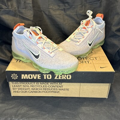 W 4.5, Nike Air VaporMax Light Bone Lime Ice 2021 FlyKnit DC4112-003