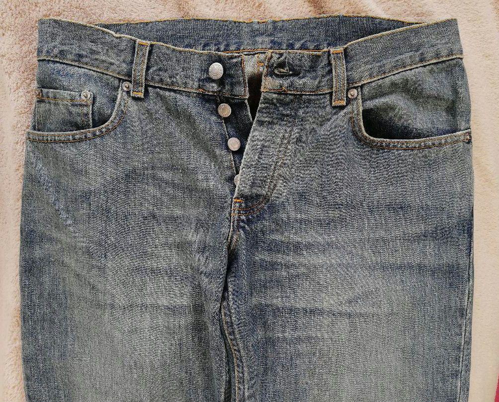 Helmut Lang Vintage Denim Pants Size 32 Made in Italy Sanded 