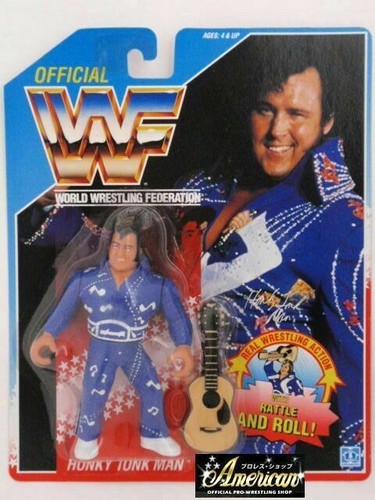 WWF WWE Hasbro Figure Honky Tonk Man Wrestling 199...