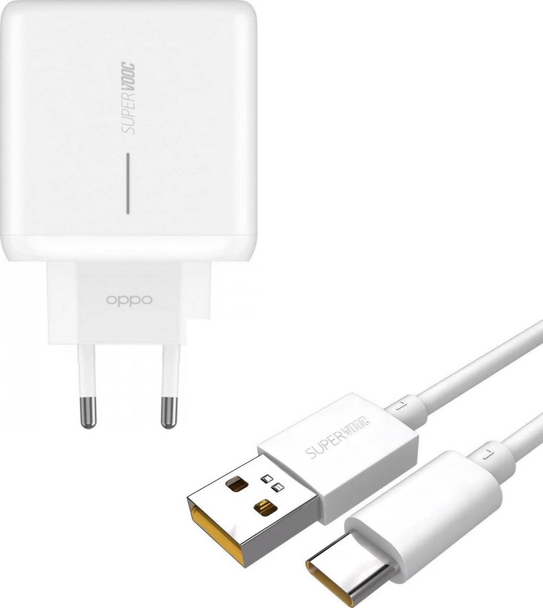 Caricatore rapido 67W USB-A a USB-C – SuperVOOC originale, adattatore di ricarica rapida per OPPO