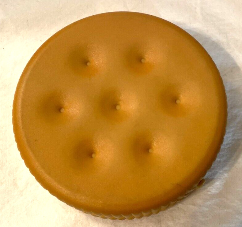 Ritz Bits Cracker Container Plastic 4" Diameter