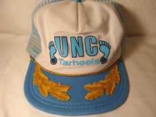 VTG - North Carolina Tar Heels Hat - Trucker Style w/Gold Wings - FREE S H 