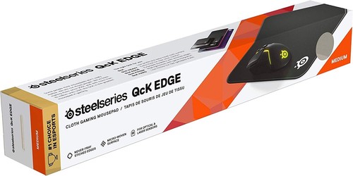 SteelSeries QcK Edge - Cloth Gaming Mouse Pad - stitched edge to prevent wear - - Picture 6 of 7