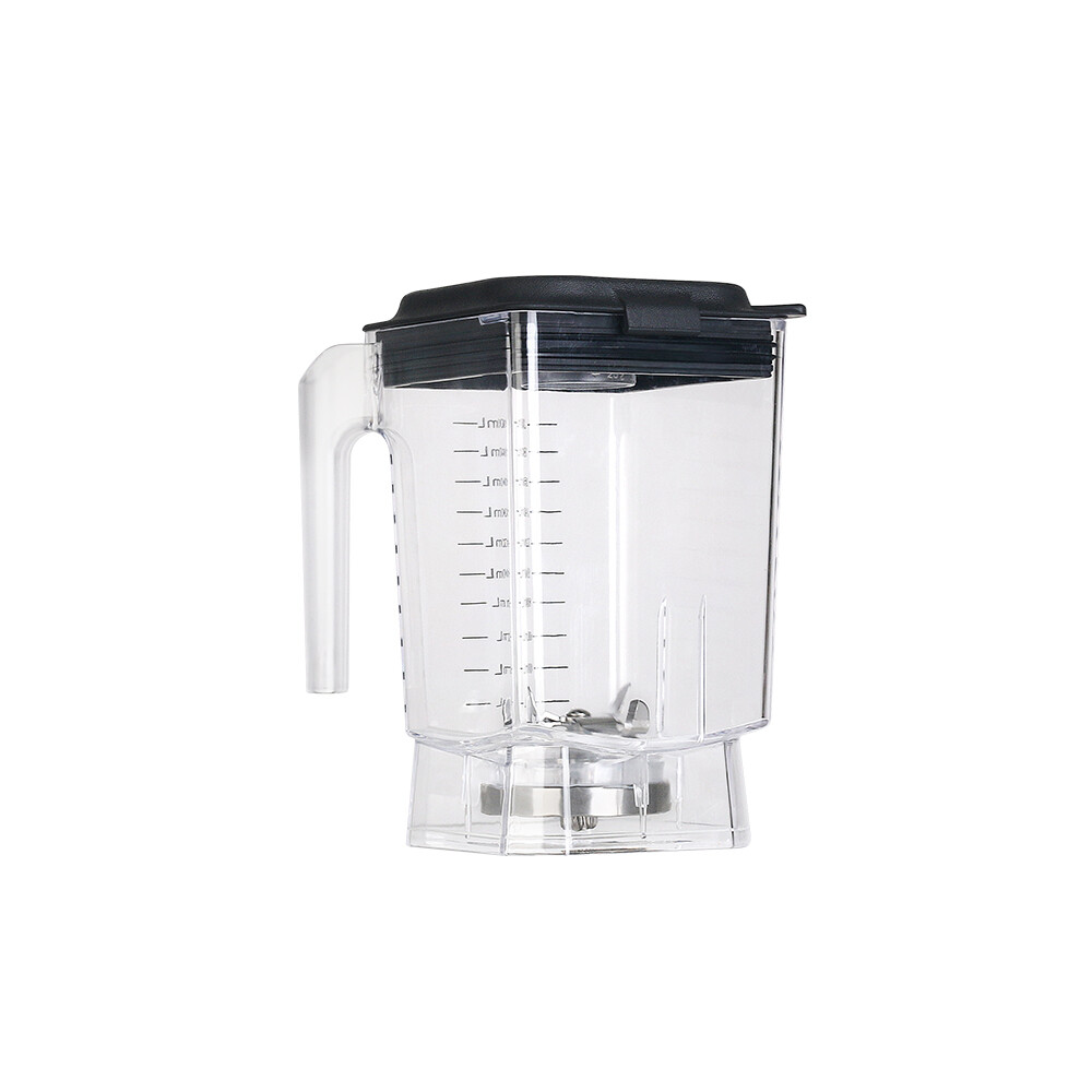 2L Commercial Blender Jar Square Container Spare Parts Cup with Blade Lid 9001/3