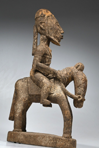 Erodierter Dogon Reiter Skulptur - Bild 2 von 5