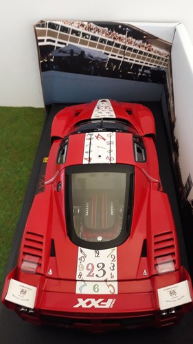 FERRARI FXX rouge #23 ELITE 1/18 HOT WHEELS MATTEL L7116 voiture miniature coll. - Picture 4 of 6