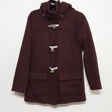 Garage Utility Pea Coat Women S/p Wool Blend Hooded Vintage