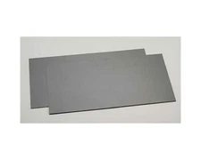 Evergreen Scale Models Black Styrene Sheets, .04x6x12" (2) [EVG9515]