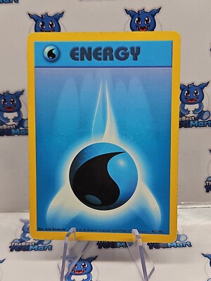Pokemon Base Set - Water Energy - 102/102 - MP | eBay