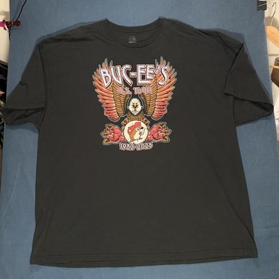 Bucees US Tour Eagle Men s Black T-Shirt 1982-2023 Short Sleeve 4X