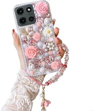 for Moto G 2025/2026,G Play 2026 Bling Case Luxury Cute Diamond Glitter Crystal