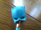 Vintage 1967 Batgirl Ideal Super Queen Doll Cowl Headpiece in Poor Condition