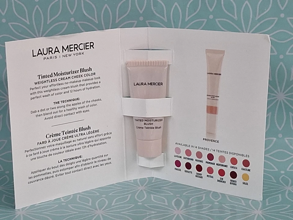 Rubor hidratante tintado Laura Mercier en PROVENZA 0,1 oz/3 ml MINI Foto 2 de 4