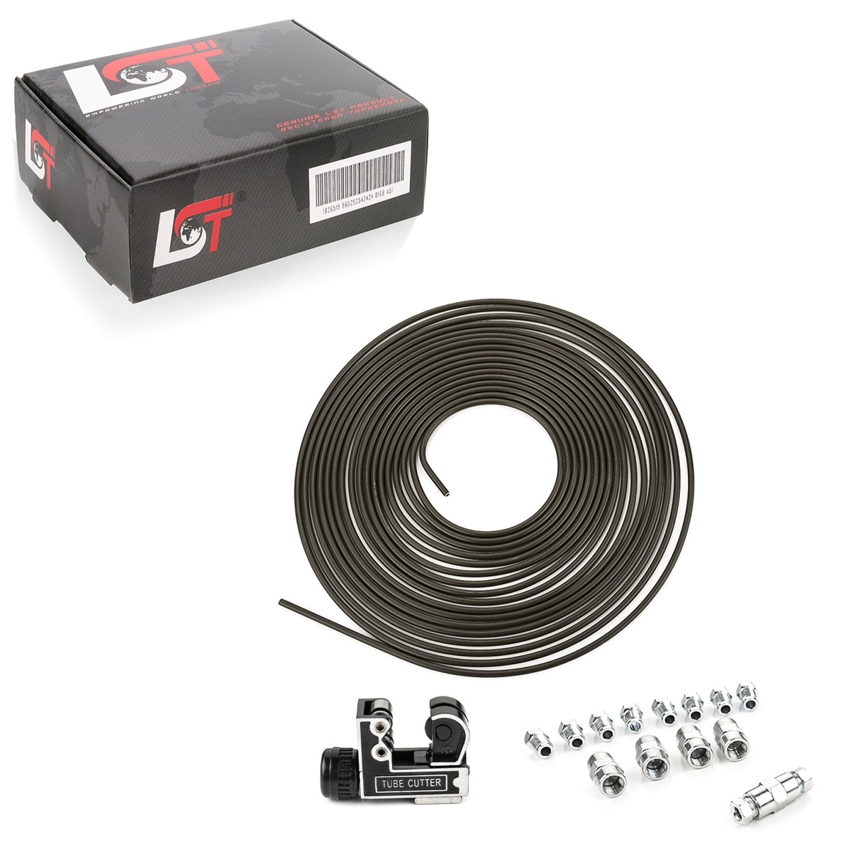 10M Steel Line Brake Line Brake Pipe Set With 5 Connectors Ø 4.75Mm For Volvo