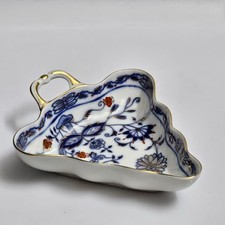 Ciotolina Svuotatasche Porcellana Paris Royal Dipinto a Mano Oro  Vintage 17 cm