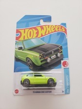 Hot Wheels 2023 Case F Mainline '73 Honda Civic Custom HW J-IMPORTS 8/10 green