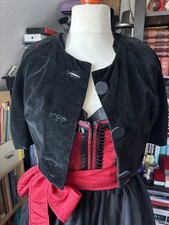 Top! Trachten Jacke aus Baumwoll-Samt DE Gr. 36-38