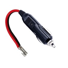 Replacement Cigarette Lighter Plug - 12 Volt Male Cigar Plug With Leads Car A...