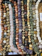 Natural Raw Gemstone Beads 12mm to 18mm 16" Not Color enhanced