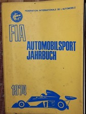 FIA Automobilsport Jahrbuch 1974 Niki Lauda Clay Regazzoni Ferrari James Hunt