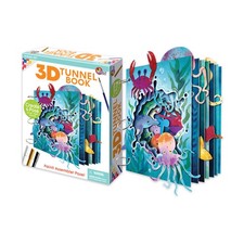 New - EyeConnect Crafts 3D Tunnel Book Deluxe : Ocean Set - Ages 8