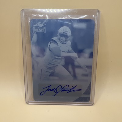 2016 Leaf Draft Jason Fanaik Rookie AUTO 1/1. Cyn Plate A-JF1. Mint