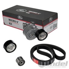 GATES Micro-V Kit KEILRIPPENRIEMEN-SATZ passend für CITROËN BERLINGO JUMPY