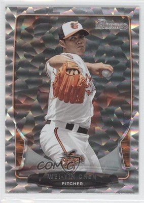 2013 Bowman Silver Ice Wei-Yin Chen #46 1b0