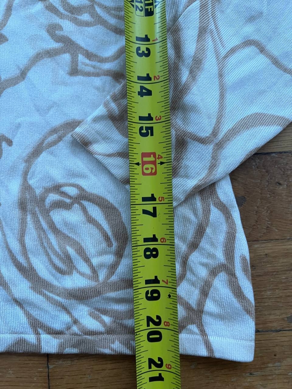 J.MCLAUGHLIN Patterned Sweater Crew Neck Silk Lon… - image 4