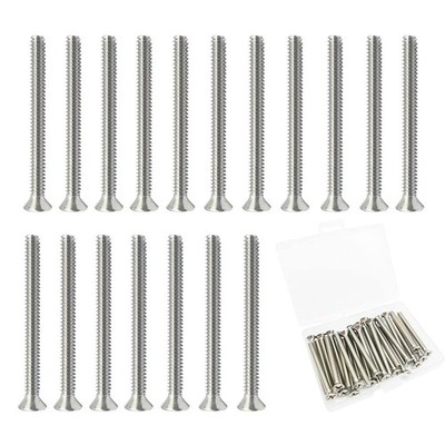 30 Pieces Extra Long Outlet and Device Mounting Screws 6-32 x 1.5 inches 