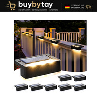 Solarlampen 8 StüCk Warmweiß LED Beleuchtung Wasserdicht FüR AußEn Garten