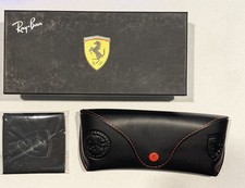 Ray-Ban Ferrari Black/Red Hard Case for Glasses/Sunglasses Unisex