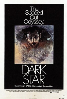 Dark Star 1974 kleines Filmposter Kunstdruck Lounge Film MovieNight Schlafzimmerrahmen