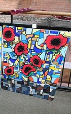 large abstract paintings on canvas original