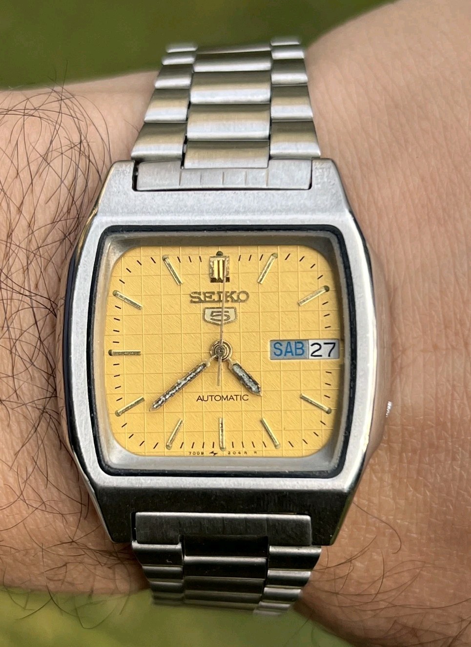 7009 Watch Movement 5  Automatic Japan Men’s   Seiko Made Wrist TV - vintagewatches.pk