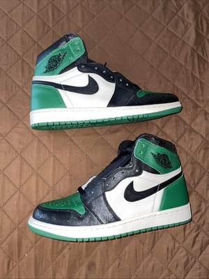 Air Jordan 1 Retro High OG Pine Green 2018 Size 9M 555088 302