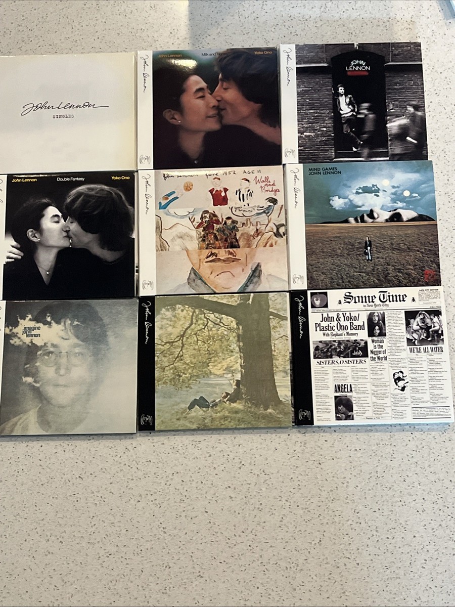JOHN LENNON Signature Box Set 11-CD w/ 60-page Book | eBay